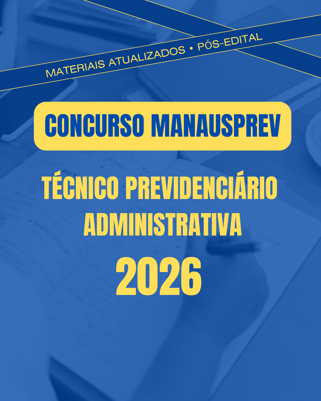 Combo Técnico Previdenciário ManausPrev 2026